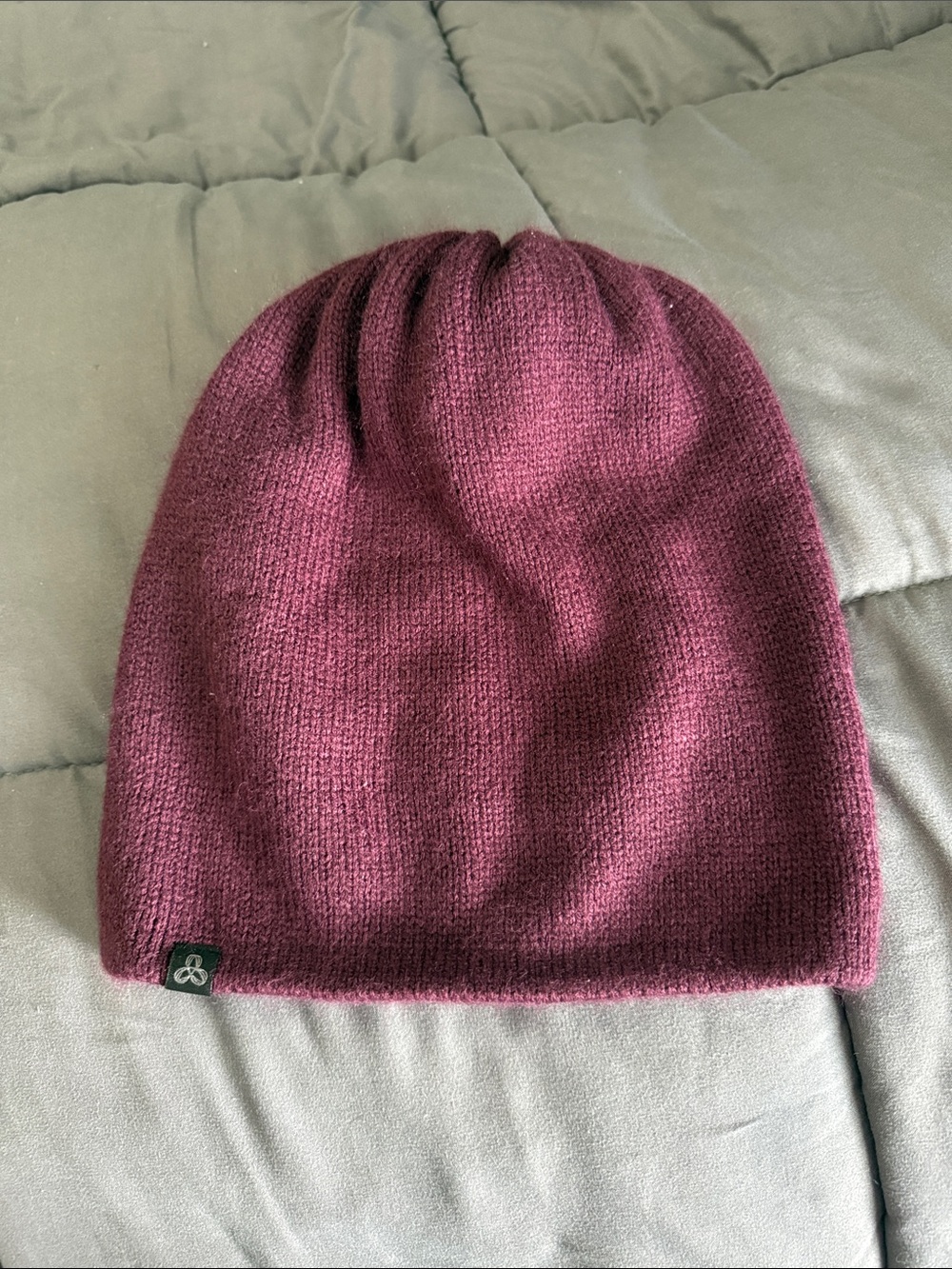 TNA Knit Beanie - Burgundy Plum